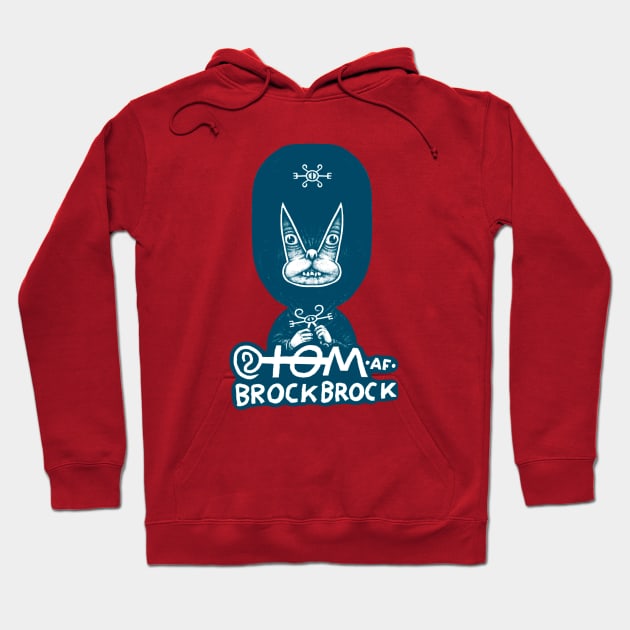 Pup af Brockbrock Hoodie by tom af brockbrock